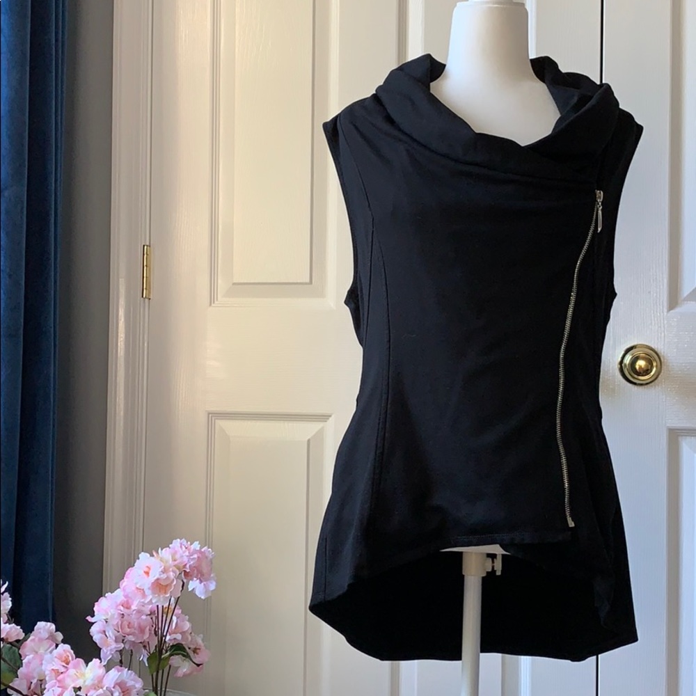 WHBM cowl neck vest